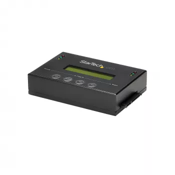 StarTech.com 1:1 eraldiseisev kõvaketta dubleerija ja kustutaja, SATA HDD/SSD ketta kloonija ja kustutaja, LCD-ekraan, TAA nõuetele vastav, OS-sõltumatu