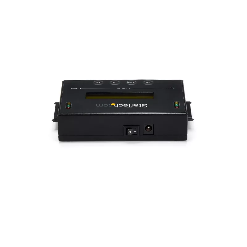 StarTech.com 1:1 eraldiseisev kõvaketta dubleerija ja kustutaja, SATA HDD/SSD ketta kloonija ja kustutaja, LCD-ekraan, TAA nõuetele vastav, OS-sõltumatu