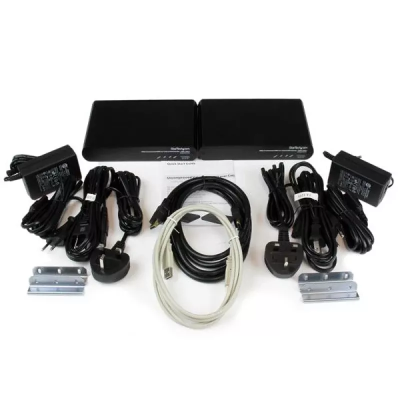 StarTech.com USB HDMI üle Cat 5e / Cat 6 KVM-konsooli pikendaja, 1080p tihendamata video – 330 jalga (100 m)