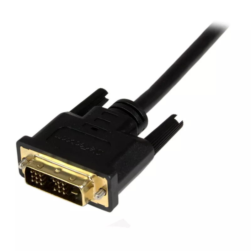 StarTech.com 2m (6.6 jalga) Mini HDMI to DVI kaabel - DVI-D to HDMI kaabel (1920x1200p) - 19 Pin HDMI Mini Male to DVI-D Male - Digital Monitor kaabliadapter M/M - Mini HDMI to DVI Adapter