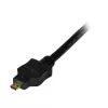 StarTech.com 6 jala (2 m) Micro-HDMI-DVI-kaabel – Micro-HDMI-DVI-adapterkaabel – Micro-HDMI Type-D seade DVI-D Single Link monitori/kuvari/projektori video muundurjuhe – vastupidav