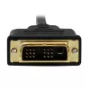 StarTech.com 6 jala (2 m) Micro-HDMI-DVI-kaabel – Micro-HDMI-DVI-adapterkaabel – Micro-HDMI Type-D seade DVI-D Single Link monitori/kuvari/projektori video muundurjuhe – vastupidav