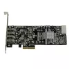 StarTech.com 4-pordiline PCI Express (PCIe) SuperSpeed USB 3.0 kaardiadapter kahe pühendatud 5 Gbps kanaliga – UASP – SATA / LP4 toide