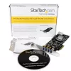 StarTech.com 4-pordiline PCI Express (PCIe) SuperSpeed USB 3.0 kaardiadapter kahe pühendatud 5 Gbps kanaliga – UASP – SATA / LP4 toide