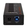 StarTech.com 4-pordiline USB 3.0 jaotur pluss 3 spetsiaalset USB laadimisporti (2 x 1 A ja 1 x 2 A) – seinale kinnitatav metallkorpus