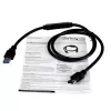 StarTech.com USB 3.0 to eSATA HDD / SSD / ODD adapterkaabel - 3ft eSATA Hard Drive to USB 3.0 adapterkaabel - SATA 6 Gbps