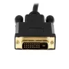 StarTech.com 3 jalga (1 m) DisplayPort-DVI-kaabel – 1080p video – aktiivne DisplayPort-DVI-adapterkaabel – DisplayPort-DVI-D-kaablikonverter Single Link – DP 1.2 DVI-kuvarikaablile
