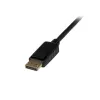 StarTech.com 3 jalga (1 m) DisplayPort-DVI-kaabel – 1080p video – aktiivne DisplayPort-DVI-adapterkaabel – DisplayPort-DVI-D-kaablikonverter Single Link – DP 1.2 DVI-kuvarikaablile