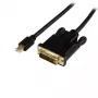 StarTech.com 1,8 m Mini DisplayPort–DVI-kaabel – Aktiivne Mini DP–DVI-adapterkaabel – 1080p-video – mDP 1.2 DVI-D Single Link – mDP või Thunderbolt 1/2 Mac/PC DVI-kuvarile