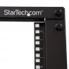 StarTech.com 4-post 42U mobiilne avatud raamiga serverikapp, nelja postiga 19-tolline võrgukapp ratastel, reguleeritava sügavusega veeretatav kapp arvuti/AV/andmete/IT-seadmete jaoks - rattad, loodimisjalad või põrandale kinnitamine
