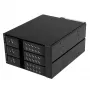 StarTech.com 3 pesaga alumiiniumist sahtlita hot-swap mobiilse raami tagapaneel 3,5-tollistele SAS II/SATA III – 6 Gbps HDD-le