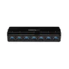 StarTech.com 7-pordiline USB 3.0 jaotur - Lauaarvutile~7-pordiline USB 3.0 jaotur (5 Gbit/s) - Lauaarvutile