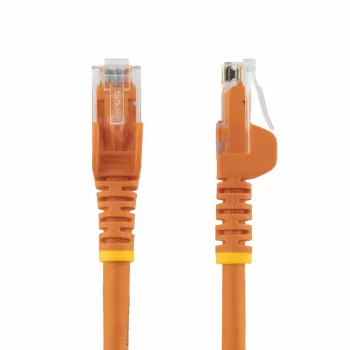 StarTech.com 3m CAT6 Etherneti kaabel – oranž CAT 6 Gigabit Etherneti juhe – 250 MHz 100 W PoE RJ45 UTP võrgu/ühendusjuhe, takerdumisvastane tõmbetugevdusega, individuaalselt testitud