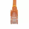 StarTech.com 3m CAT6 Etherneti kaabel – oranž CAT 6 Gigabit Etherneti juhe – 250 MHz 100 W PoE RJ45 UTP võrgu/ühendusjuhe, takerdumisvastane tõmbetugevdusega, individuaalselt testitud