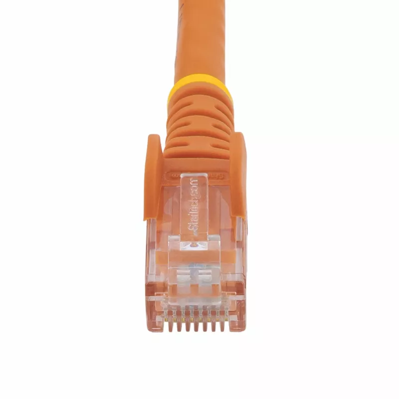 StarTech.com 3m CAT6 Etherneti kaabel – oranž CAT 6 Gigabit Etherneti juhe – 250 MHz 100 W PoE RJ45 UTP võrgu/ühendusjuhe, takerdumisvastane tõmbetugevdusega, individuaalselt testitud