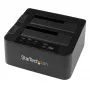 StarTech.com kahe pesaga kõvaketta duplikaator, eraldiseisev USB 3.0 (5 Gbps) / eSATA 2.5/3.5-tolliste SATA III HDD/SSD kloonija/koppija, kõvaketta dokkimisjaam, kõvaketta kloonija
