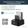 StarTech.com kahe pesaga kõvaketta duplikaator, eraldiseisev USB 3.0 (5 Gbps) / eSATA 2.5/3.5-tolliste SATA III HDD/SSD kloonija/koppija, kõvaketta dokkimisjaam, kõvaketta kloonija