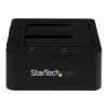 StarTech.com kahe pesaga USB 3.0 / eSATA–SATA kõvakettadokkimisjaam, USB-kõvakettadokk, väline 2,5/3,5-tolline SATA I/II/III SSD/HDD-dokkimisjaam, kõvaketta kiirvahetuspesad, pealtlaaditav