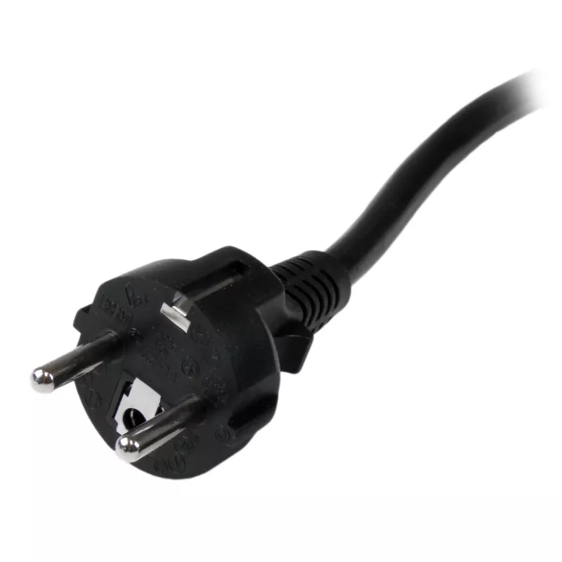 StarTech.com 2 m (6 jala) arvuti toitejuhe, 16AWG, EU Schuko pistikule C19, 16A 250V, must asendus vahelduvvoolu toitejuhe, printeri toitejuhe, arvuti toiteploki kaabel, monitori toitekaabel - UL loetletud