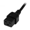 StarTech.com 2 m (6 jala) arvuti toitejuhe, 16AWG, EU Schuko pistikule C19, 16A 250V, must asendus vahelduvvoolu toitejuhe, printeri toitejuhe, arvuti toiteploki kaabel, monitori toitekaabel - UL loetletud