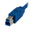 StarTech.com 1m SuperSpeed USB 3.0 kaabel A to B - M/M, 1 m, USB A, USB B, USB 3.2 Gen 1 (3.1 Gen 1), Isane/Isane, Sinine