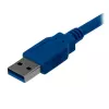 StarTech.com 1m SuperSpeed USB 3.0 kaabel A to B - M/M, 1 m, USB A, USB B, USB 3.2 Gen 1 (3.1 Gen 1), Isane/Isane, Sinine