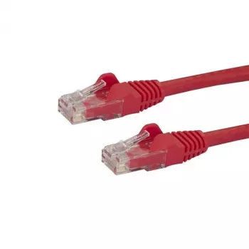 StarTech.com 2m CAT6 Ethernet kaabel - punane CAT 6 Gigabit Ethernet juhe - 250MHz 100W PoE RJ45 UTP võrgu-/paigakaabel, takerdumisvastane, tõmbekaitsega, individuaalselt testitud