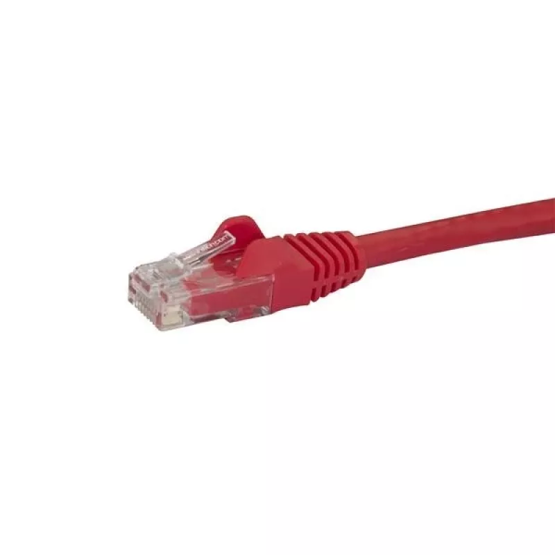 StarTech.com 2m CAT6 Ethernet kaabel - punane CAT 6 Gigabit Ethernet juhe - 250MHz 100W PoE RJ45 UTP võrgu-/paigakaabel, takerdumisvastane, tõmbekaitsega, individuaalselt testitud
