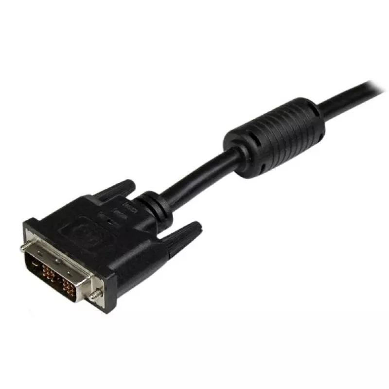 StarTech.com 3m DVI-D Single Link kaabel - M/M, 3 m, DVI-D, DVI-D, Isane, Isane, Must