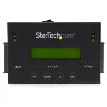 StarTech.com 1:1 eraldiseisev kõvaketta duplikaator koos kettapildihalduriga varundamiseks ja taastamiseks, mitme kettapildi salvestamine ühele 2,5/3,5-tollisele SATA-kõvakettale, HDD/SSD kloonija, arvutit pole vaja