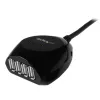 StarTech.com 15m USB 2.0 aktiivne kaabel 4-pordilise jaoturiga, USB 2.0, 480 Mbit/s, must, 15 m, 110-240 V, 5 V