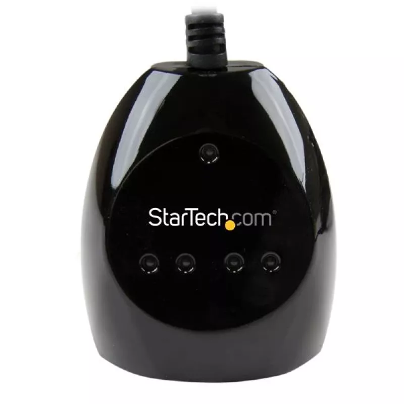 StarTech.com 15m USB 2.0 aktiivne kaabel 4-pordilise jaoturiga, USB 2.0, 480 Mbit/s, must, 15 m, 110-240 V, 5 V