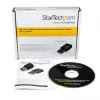 StarTech.com USB 2.0 AC600 Mini kahesageduslik Wireless-AC võrguadapter - 1T1R 802.11ac WiFi adapter