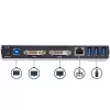 StarTech.com kahe monitoriga USB 3.0 dokkimisjaam DVI ja vertikaalse alusega
