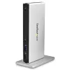 StarTech.com kahe monitoriga USB 3.0 dokkimisjaam DVI ja vertikaalse alusega
