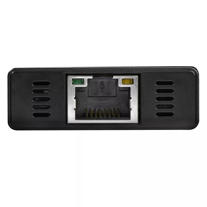 StarTech.com 3-pordiline kaasaskantav USB 3.0 jaotur ja Gigabit Ethernet - alumiiniumist sisseehitatud kaabliga