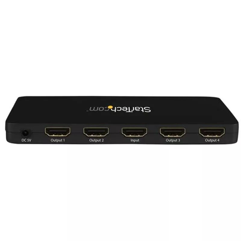 StarTech.com 4K HDMI 4-pordiline videolõhesti – 1x4 HDMI-lõhesti tugeva alumiiniumkorpuse, 4K 30 Hz toega