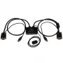 StarTech.com 2-pordiline USB VGA kaabel KVM-lüliti – USB-toitega, kauglülitiga