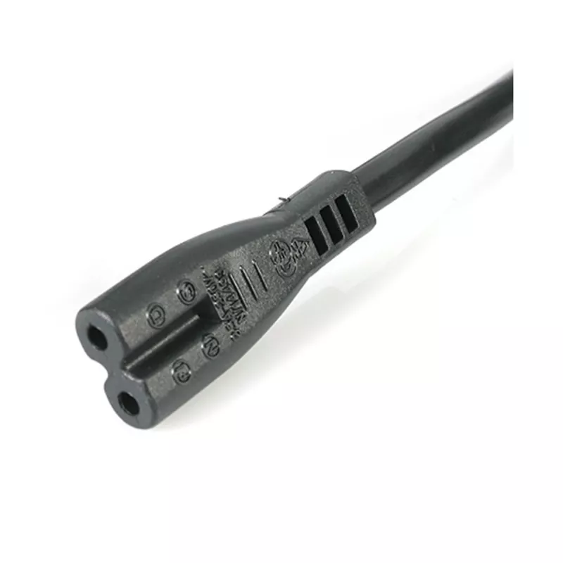 StarTech.com 3-jalane (1 m) UK sülearvuti toitekaabel, BS 1363 kuni C7, 2,5 A 250 V, 18AWG, must, UK sülearvuti asendusjuhe, printeri toitekaabel, vahelduvvoolu sülearvuti laadimisjuhe, sülearvuti toiteploki juhe