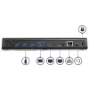 StarTech.com USB 3.0 dokkimisjaam kahe monitoriga, HDMI ja 4K DisplayPort - USB 3.0 kuni 4x USB-A, Ethernet, HDMI ja DP - USB Type A universaalne sülearvuti dokkimisjaam Macile ja Windowsile
