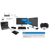 StarTech.com USB 3.0 dokkimisjaam kahe monitoriga, HDMI ja 4K DisplayPort - USB 3.0 kuni 4x USB-A, Ethernet, HDMI ja DP - USB Type A universaalne sülearvuti dokkimisjaam Macile ja Windowsile