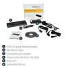 StarTech.com USB 3.0 dokkimisjaam kahe monitoriga, HDMI ja 4K DisplayPort - USB 3.0 kuni 4x USB-A, Ethernet, HDMI ja DP - USB Type A universaalne sülearvuti dokkimisjaam Macile ja Windowsile