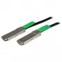 StarTech.com MSA Compliant QSFP+ Direct-Attach Twinax kaabel - 2 m (6.6 ft)~MSA Uncoded Ühilduv 2m 40G QSFP+ to QSFP+ Direct Attach Breakout kaabel Twinax - 40 GbE QSFP+ Copper DAC 40 Gbps Low Power Passive transiiver Module DAC