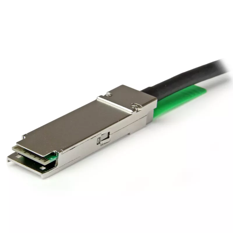 StarTech.com MSA Compliant QSFP+ Direct-Attach Twinax kaabel - 2 m (6.6 ft)~MSA Uncoded Ühilduv 2m 40G QSFP+ to QSFP+ Direct Attach Breakout kaabel Twinax - 40 GbE QSFP+ Copper DAC 40 Gbps Low Power Passive transiiver Module DAC