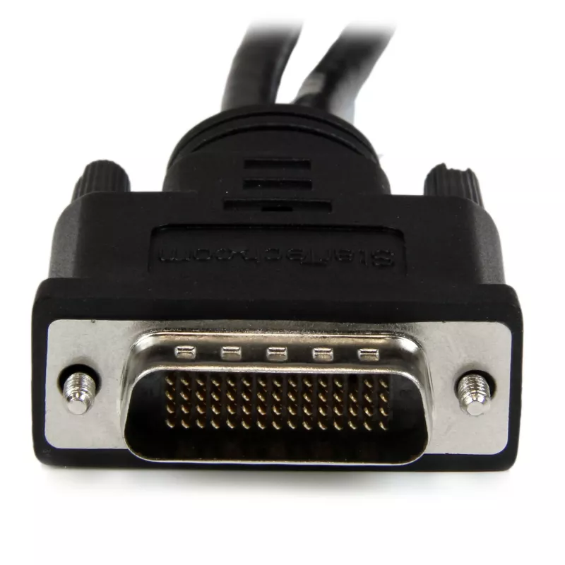 StarTech.com 8-tolline (20 cm) DMS-59 kahele DisplayPortile adapterkaabel – 4K x 2K video – LFH DMS 59 pin (M) 2x DisplayPort 1.2 (F) jaotur Y-kaabel – LFH graafikakaart kahele DP kuvarile