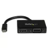 StarTech.com reisi-A/V-adapter: 2-ühes Mini DisplayPort-HDMI- või VGA-muundur