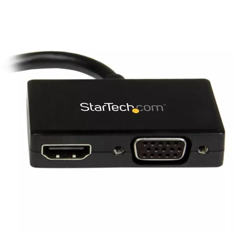StarTech.com reisi-A/V-adapter: 2-ühes Mini DisplayPort-HDMI- või VGA-muundur