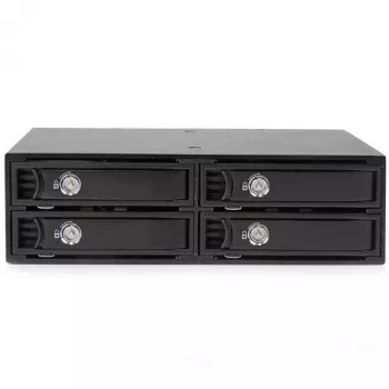 StarTech.com 4 pesaga mobiilne raami tagapaneel 2,5-tollistele SATA/SAS-ketastele