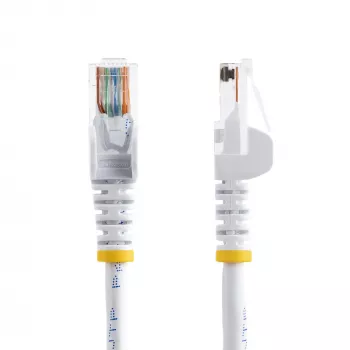 StarTech.com Cat5e patchkaabel snagless RJ45 pistikutega – 1 m, valge