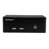 StarTech.com 2-pordine KVM-lüliti kahe VGA-ga - USB 2.0, 1920 x 1200 pikslit, Full HD, 18 W, Must